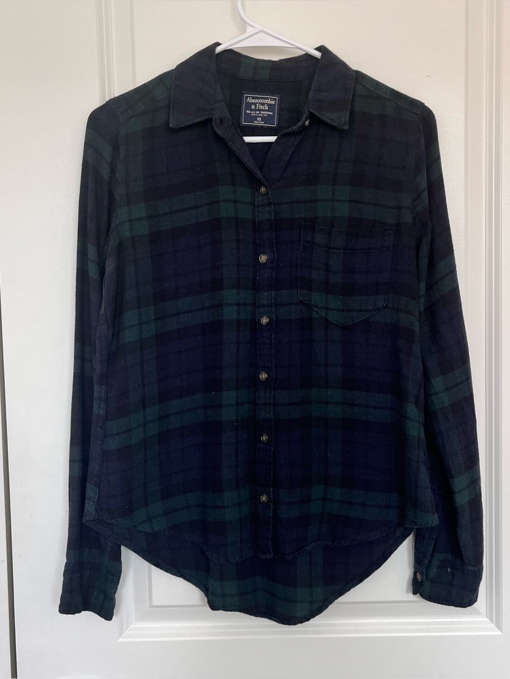 Abercrombie & Fitch Flannel Button Up Shirt